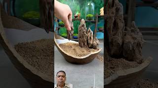 Landscape bonsai art bonsai handmade 👌🏽greenscrean shots youtubeshorts [upl. by Aicrag133]