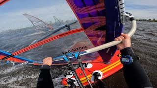 Windsurfing Diary  Home Spot Slalom Trainings 😋 [upl. by Lasley]