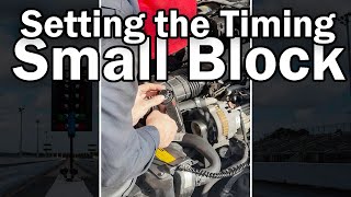 Set the Timing Advance on a Small Block Chevy in Less Than 60 Seconds [upl. by Names222]