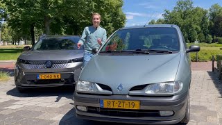 Zaterdagspecial Renault Scénic E Tech ontmoet voorouders [upl. by Profant]