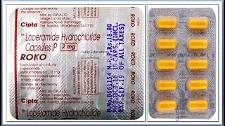 Loperamide hydrochloride Capsule ip  ROKO capsule use in hindi  roko capsule for loose motion [upl. by Htederem196]