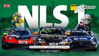 2024 season Race 1 ADAC Nürburgring LangstreckenSerie NLS [upl. by Baram550]