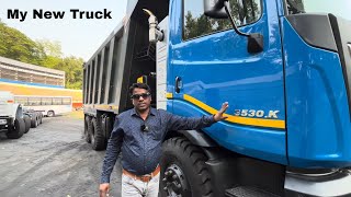 Tata Prima 3530K  Real Life Review  with ADAS AC Mining Truck 2023 [upl. by Yur]