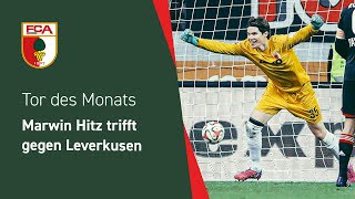 2021  Tor des Monats  Hitz trifft gegen Leverkusen [upl. by Novelc]