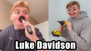 2 HOUR of Luke Davidson TikTok Compilation 43  Luke Davidson Funny TikToks 2024 [upl. by Bryon]