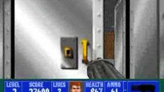 Wolf 3d  E1M2 Speed Run with 100 Secrets [upl. by Beasley]