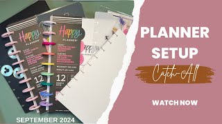 Simple SETUP Catchall Planner  Customizing my catchall system Sept 2024 [upl. by Marcela]