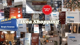 Ikea festival offer sale 2024Discount on many itemsIkeaHyderabadhuge discount saleSimple Sowmya [upl. by Ydnarb]