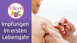 Impfen Welche Impfungen sind im ersten Lebensjahr vorgesehen  Baby  Eltern ABC  ELTERN [upl. by Gabriell274]