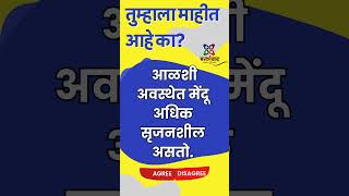 तुम्हाला माहित आहे का mentalhealth mansanvad virsensalokhe shorts reels motivation health [upl. by Aviva]