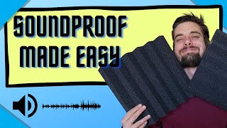 How to Soundproof your Streaming Room [upl. by Nnylylloh]