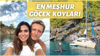 GÖCEK KOYLARI ⛵ TEKNE ile Egenin En MEŞHUR KOYLARI Bedri Rahmi Hamam Sarsala [upl. by Zednanref24]