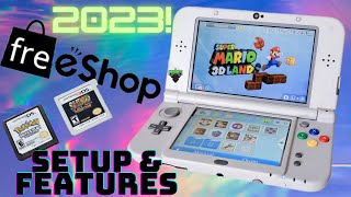 How to install amp Use Hshop for the 3DS 2024 EDITION [upl. by Arodal]