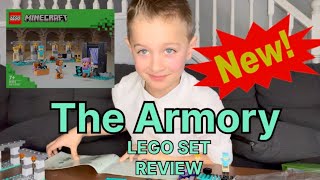 The Armory Lego Minecraft Set 21252 review [upl. by Zigrang]