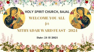 NITHYADAR WARD FEAST BAJAL [upl. by Cinimod]