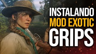 Como Instalar o Mod Exotic Grips no Red Dead Redemption 2 [upl. by Sregor352]