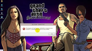 How to Fix GTA San Andreas Vorbisfiledll Missing Error in Windows 11  Windows 10 [upl. by Selrahc]