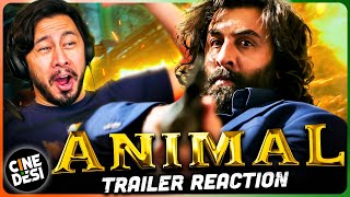 ANIMAL OFFICIAL TRAILER REACTION Ranbir Kapoor  Rashmika M Anil K Bobby D [upl. by Ahsyek]