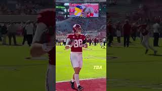 Alabama QB warmups ahead of Mercer matchup in BryantDenny [upl. by Orian]