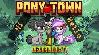 Pony Town New Mic Test and chilling [upl. by Eugenius]