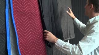 Review of Sound blankets to use for Acoustic room treatment in a recording studio [upl. by Ensign]