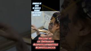 fanatica de3730 se borra el tatuaje por su novio americano noticiaurbana [upl. by Nodnarg989]