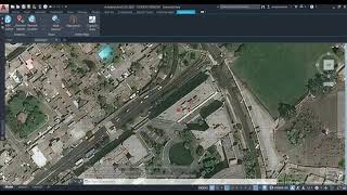 Como geolocalizar en autocad  Como insertar un mapa de google earth [upl. by Oninrutas]