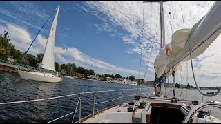 Entering the Harbor in Pentwater Michigan [upl. by Whit]