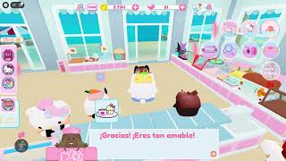 Playing Hello Kitty Cafe PT 2 D [upl. by Kirsch]