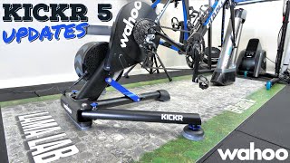 Wahoo KICKR 52020 Smart Trainer Firmware Updates  New Axle Adapters  Power Accuracy Tests [upl. by Eiramnaej]