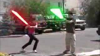 Lightsaber Fight 1 part 1  Superman Vs Havok Vs Zeratul [upl. by Eocsor]