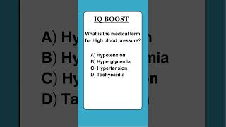 Medical Terminology What is the Term for High Blood Pressure [upl. by Penn62]