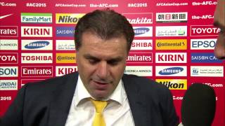 Post match Interview  Ange Postecoglou Coach Australia HD [upl. by Hali]