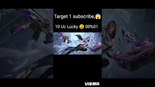 10 Uc Lucky spin 😜😜 viral shorts shortvideo youtubeshorts [upl. by Anippesuig]