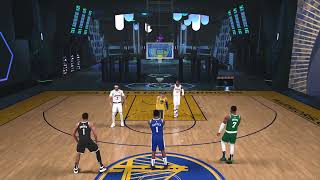 NBA 2K24  3v3 13 Pts DJ DIXON 1 PG Anthony Davis PG13 Vs Bridges James Harden Jaylon Brown [upl. by Mattias]