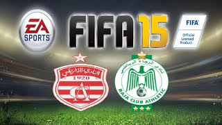 FIFA 15 Gameplay Club Africain vs Raja Casablanca [upl. by Bianka]