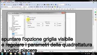 Come creare un foglio a quadretti con OPENOFFICE [upl. by Leddy]