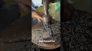 Drilling timeshortfeed youtube machinary automobile support ytshort ytstudio skills video [upl. by Atyekram]