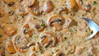 Creamy Mushroom Sauce Recipe [upl. by Irahc]