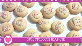 NOCCIOLOTTI BIANCHI  come i nutellotti ma con la crema alle nocciole bianca [upl. by Nodnarg]