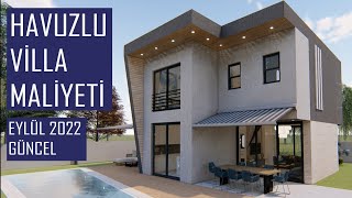 Villa Maliyeti 2022  Müstakil Ev Maliyeti  İnşaat Maliyeti  Dubleks Müstakil Ev Modelleri [upl. by Leviralc]