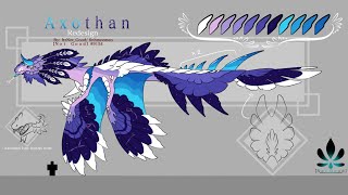 JOTUNHEL NEWS Axothan Redesign Creatures of Sonaria [upl. by Ahsiym10]