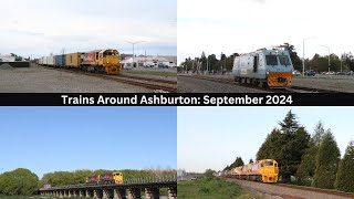 Trains around Ashburton September 2024 [upl. by Coffey]