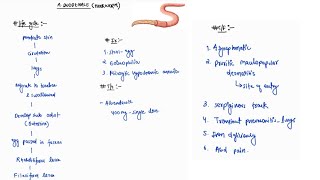 ANCYLOSTOMA DUODENALE NOTES  INFECTIOUS DISEASE  MEDICINE  ONE PAGE NOTES  4TH PROFF  MBBS [upl. by Thibaut656]