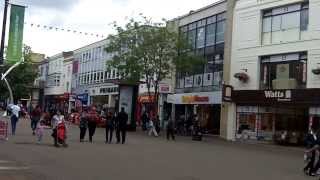 Town Centre and Shops Northampton [upl. by Itnahsa]