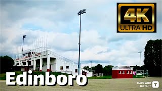 【4K】Edinboro PA  Day Walk  Downtown and University [upl. by Junia]