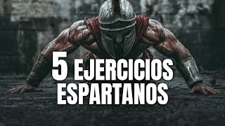 5 Ejercicios Espartanos para Forjar Fuerza y Resistencia Entrenamiento Espartano  gym fitness [upl. by Letsyrhc260]