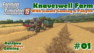 Farming Simulator 15  Knaveswell Farm MP  01 Corned Beef [upl. by Hidie]