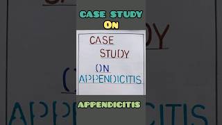 Case study on AppendicitisNCP on Appendicitis ncp gnm viral [upl. by Enneira837]