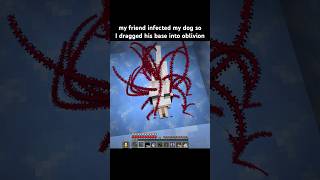 He infected my Dog so I got revenge in Minecraft minecraft [upl. by Lennaj]